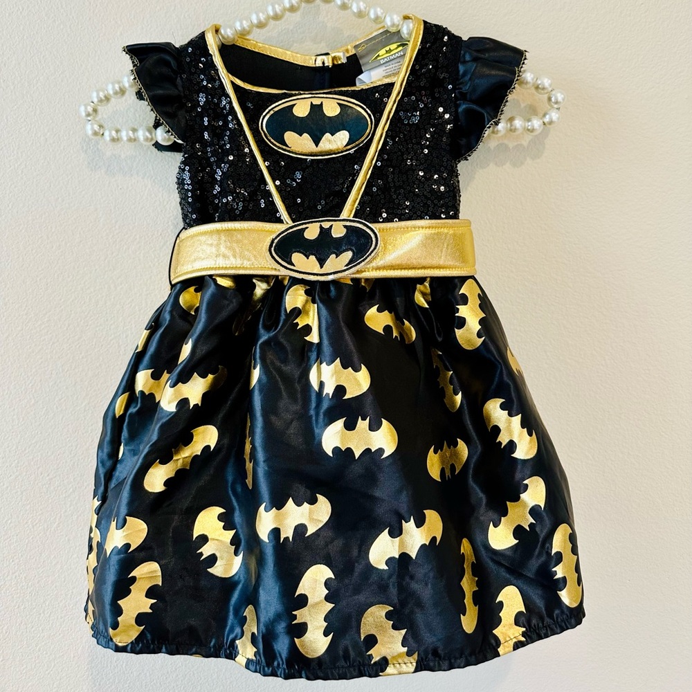 Batgirl Costume - Kids/Toddler/Girls Size Extra Small (Size 4/5 - Ages 3-5)